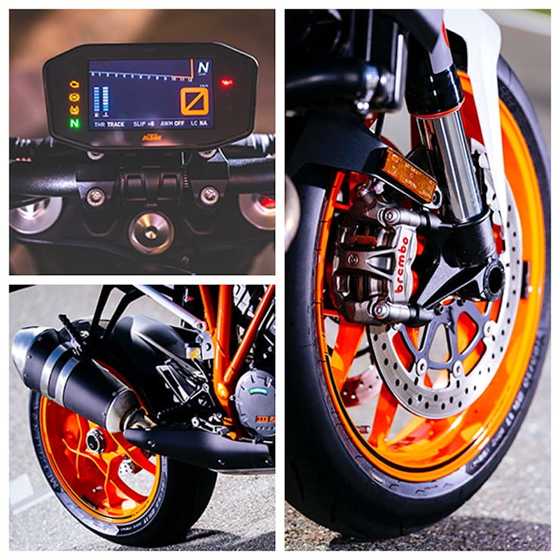 KTM 1290 Super Duke R details
