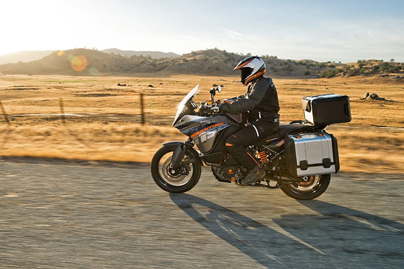 Taking over from the 990 Adventure, KTM launched the 1190 Adventure in 2013 as a ground-up new machine that aimed to deliver serious on and off-road ability in a package that contained no compromises.