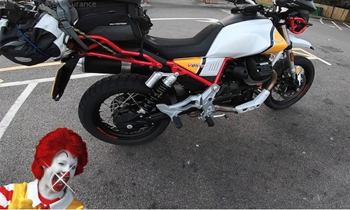 Moto Guzzi V85TT: 1850 miles on the McDonald’s Express