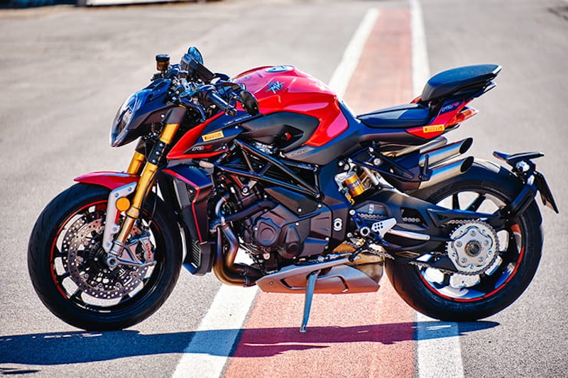 Road and track test of the dramatic and mouth-watering new MV. Lighter, more powerful and laden with new technology, including new rider aids