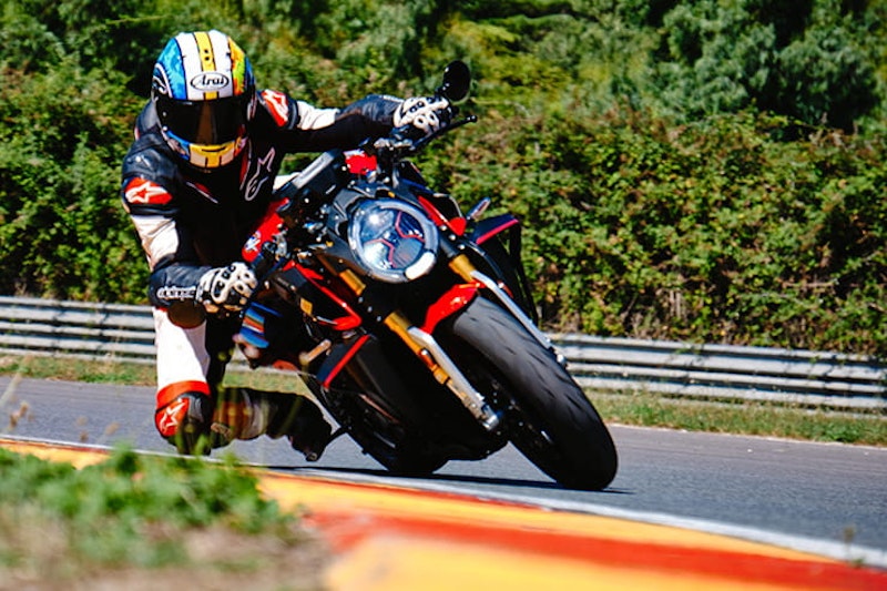 Road and track test of the dramatic and mouth-watering new MV. Lighter, more powerful and laden with new technology, including new rider aids