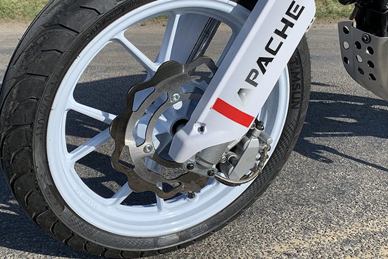 Sinnis’ L-plate Supermoto has funky styling, perky performance and very high spec for just £2399