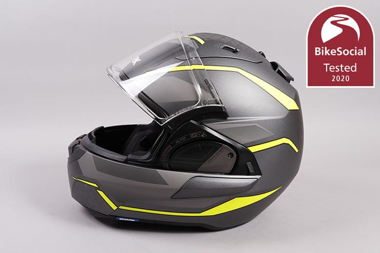 The Shark Evo ES doubles as a full-face and an open-face or jet helmet. But how noisy is it, and how comfortable over 2,000 miles can it be? Full review…