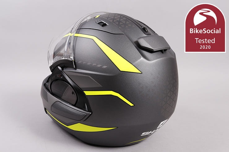 The Shark Evo ES doubles as a full-face and an open-face or jet helmet. But how noisy is it, and how comfortable over 2,000 miles can it be? Full review…