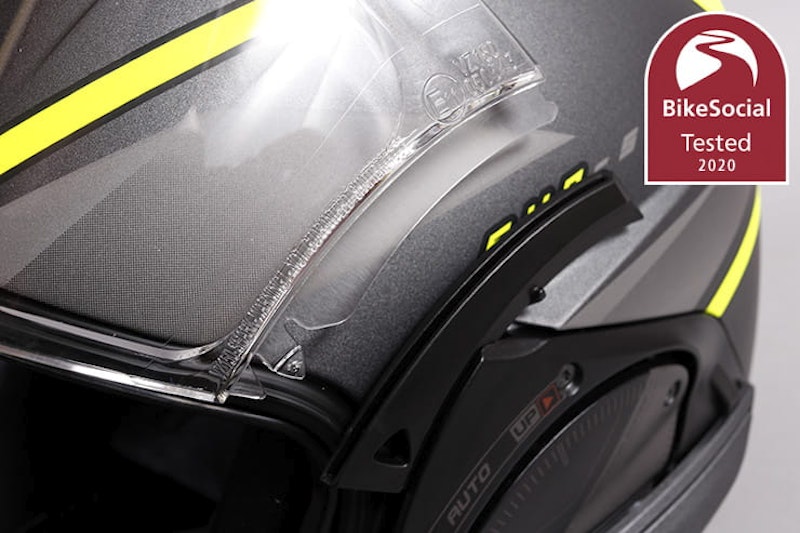 The Shark Evo ES doubles as a full-face and an open-face or jet helmet. But how noisy is it, and how comfortable over 2,000 miles can it be? Full review…