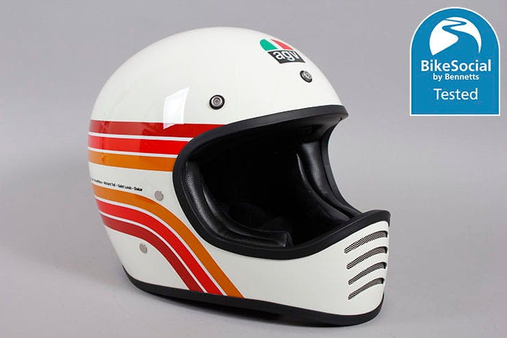 AGV X101 helmet review | Dakar-inspired retro full-face