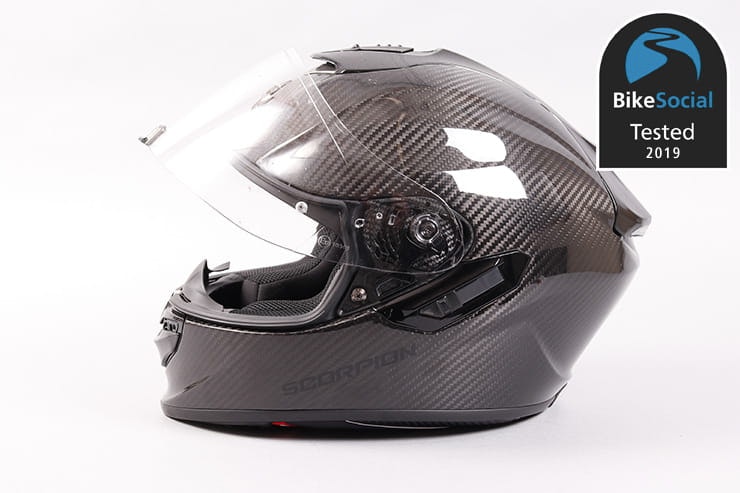 Tested: Scorpion EXO-1400 Carbon motorcycle helmet review