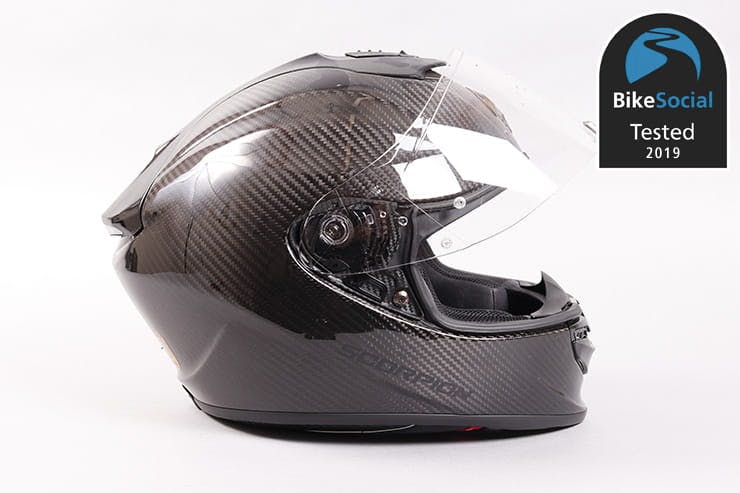 Tested Scorpion EXO 1400 Carbon motorcycle helmet review