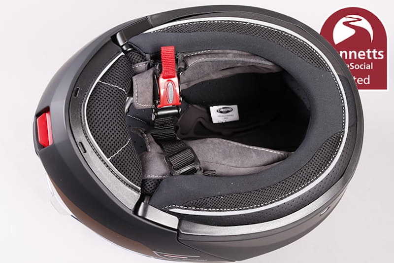 Caberg Levo flip front modular helmet review_16