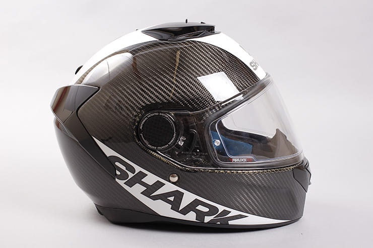 Tested: Shark Spartan helmet review side view