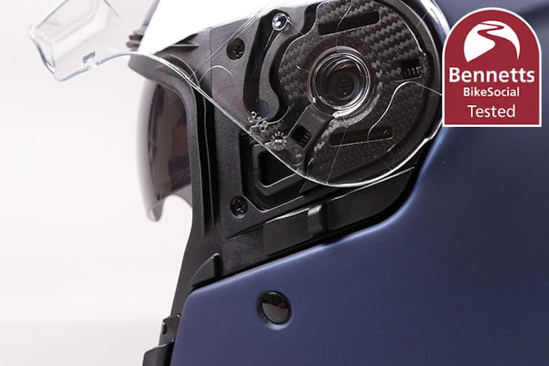 Caberg Flyon motorcycle helmet review_11