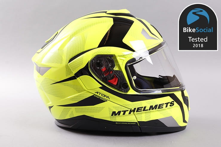Tested: MT Atom motorcycle helmet review
