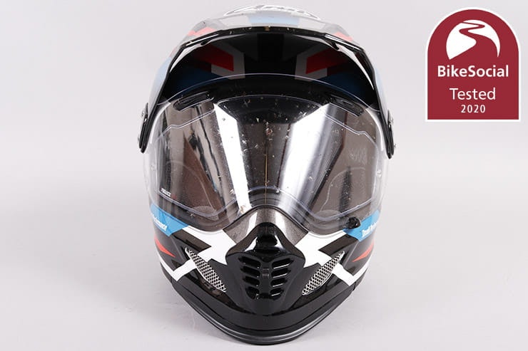 Full review of the Arai Tour-X 4 adventure motorcycle helmet. A peak helps keep the sun out of your eyes, but is this the best all-round bike lid?