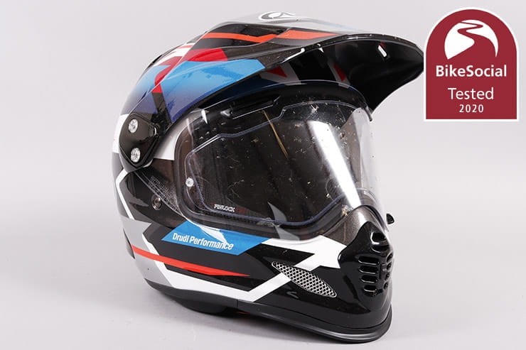 Full review of the Arai Tour-X 4 adventure motorcycle helmet. A peak helps keep the sun out of your eyes, but is this the best all-round bike lid?