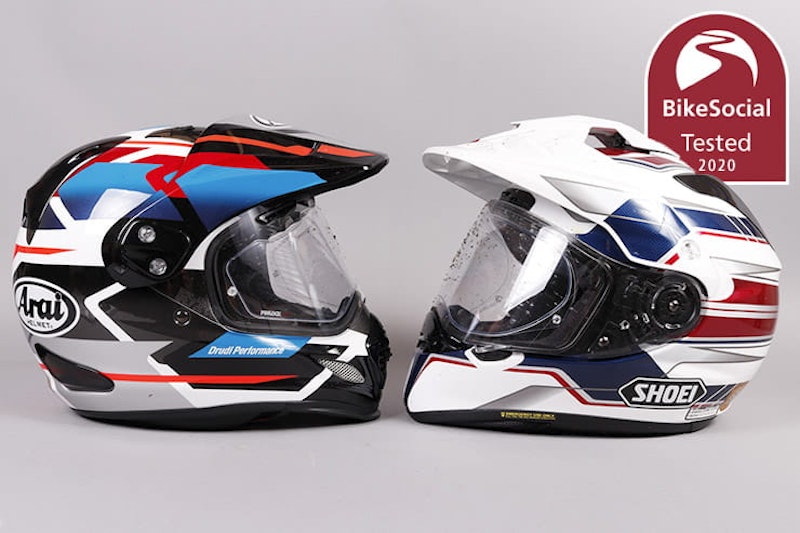 Full review of the Arai Tour-X 4 adventure motorcycle helmet. A peak helps keep the sun out of your eyes, but is this the best all-round bike lid?