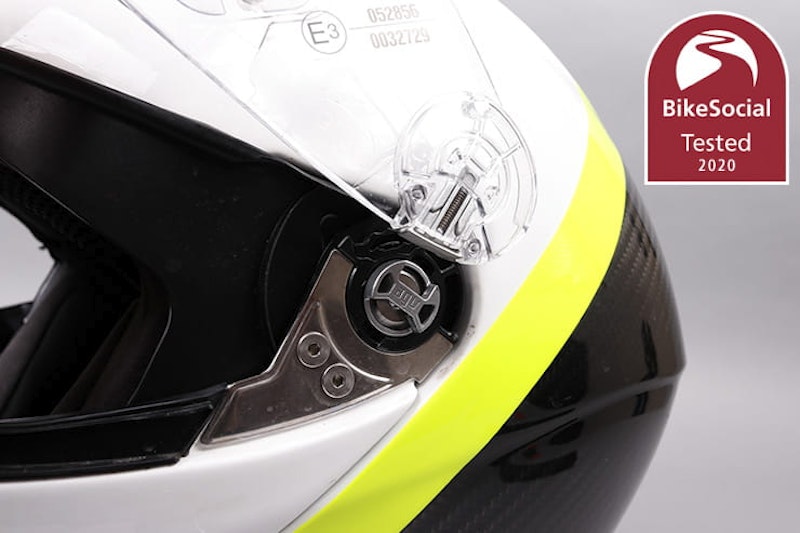 Tested: AGV Sport Modular flip-front helmet review. Can it beat the Shoei Neotec II and the Schuberth C4 Pro as the best flip-up lid?