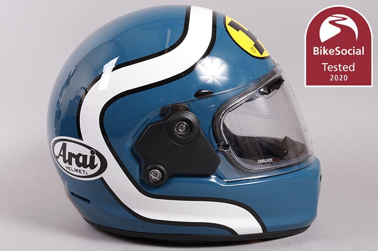 Bearing the original Hirotake Arai logo of 1956, the Arai HA Rapide is a modern motorcycle helmet with distinctly retro styling. Full and honest review…