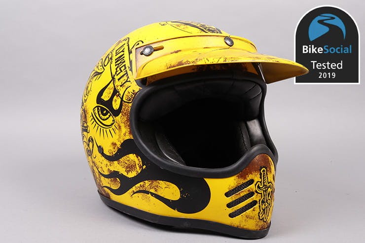 Tested Premier MX BD Retro motorcycle helmet review