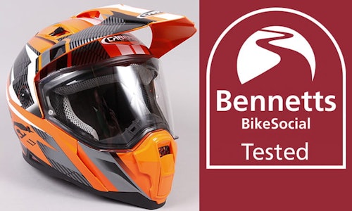 Caberg X-trace adventure helmet review