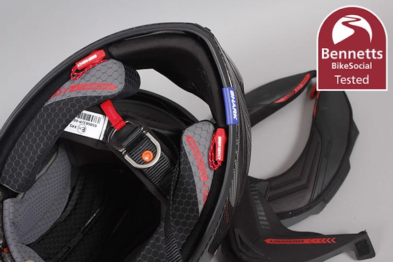 Shark Spart GT motorcycle helmet review_23