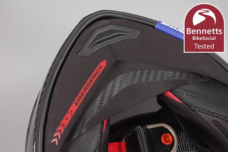 Shark Spart GT motorcycle helmet review_19