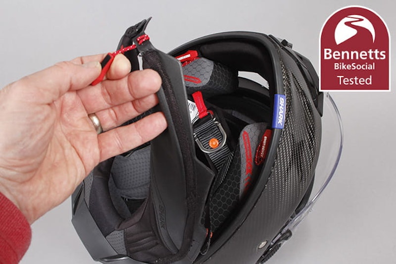 Shark Spart GT motorcycle helmet review_22