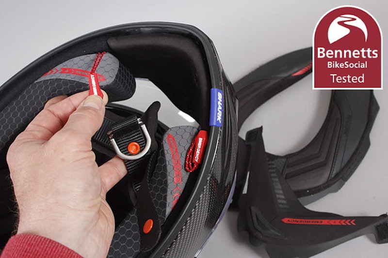 Shark Spart GT motorcycle helmet review_24