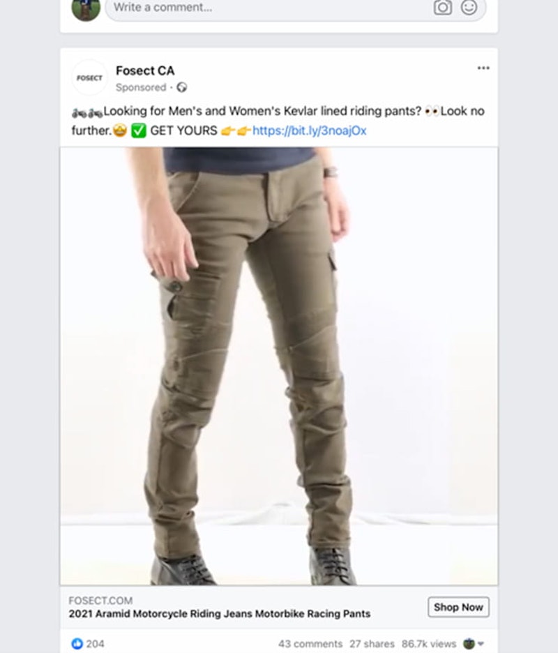 Cheap motorcycle leathers fake danger_17