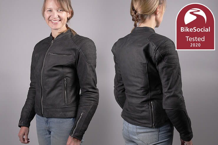 Tested RST Ripley ladies leather motorcycle jacket review