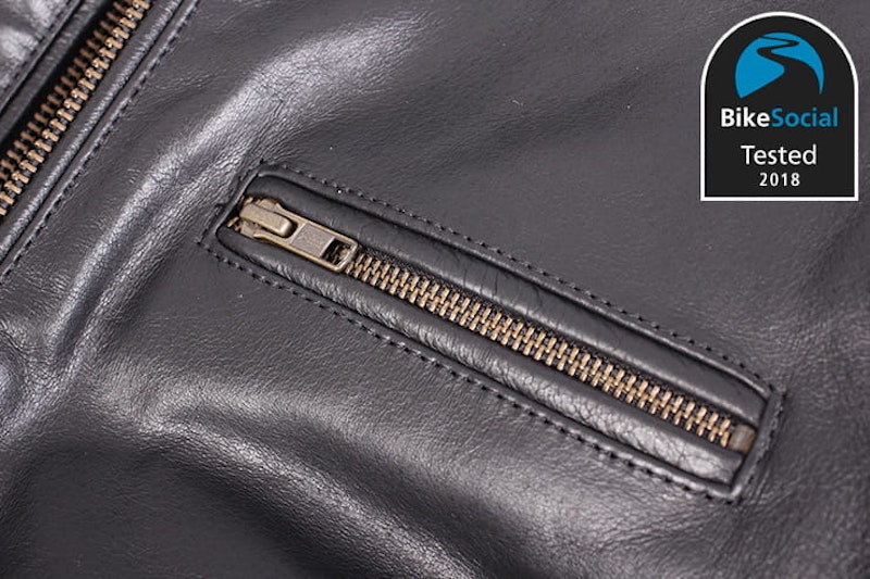 Richa Daytona leather bike jacket BikeSocial review