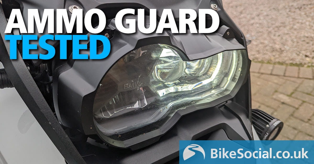 Ammo Guard review A Bike Thing headlight protector tested