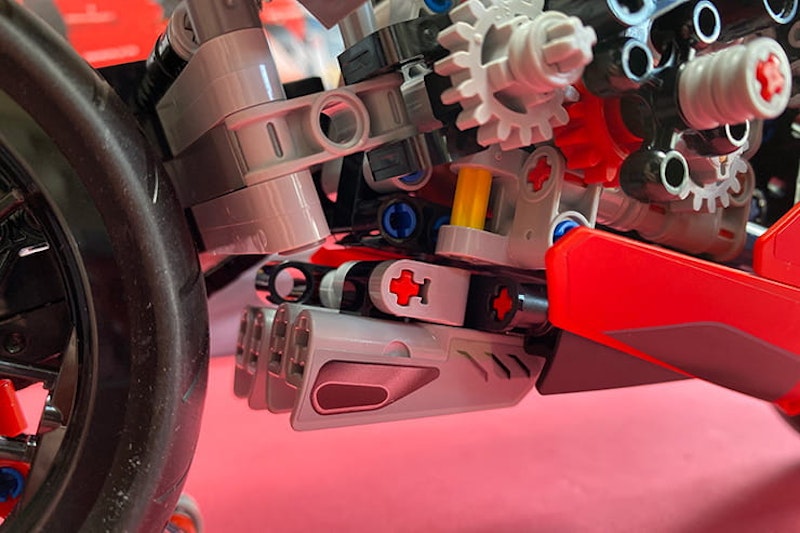 £55 for 646-pieces that come together to represent the £35k sportsbike seems good value. Here’s how the build went, with video