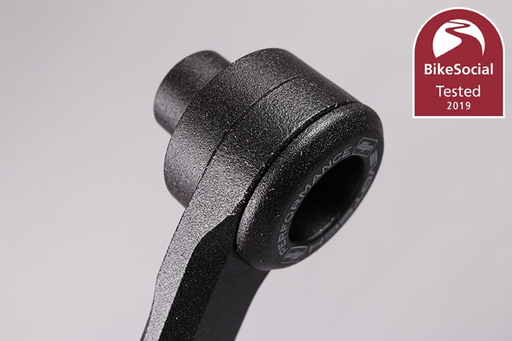 Full review of the Evotech-Performance Hand Guard Protectors; beyond adding strength, they also add weight, reducing bar vibration on the BMW S1000XR…