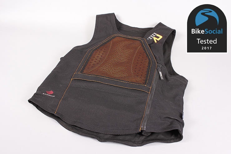 Rukka Kastor 2 chest back test review