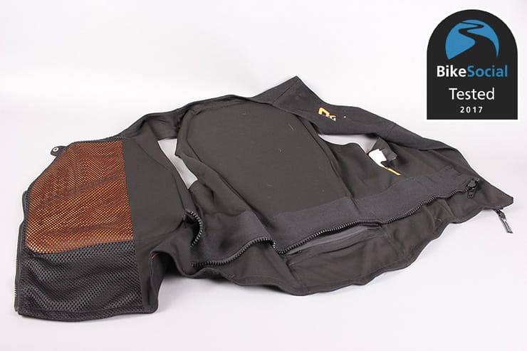 Rukka Kastor 2 chest back test review