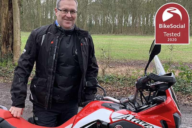 Full review of the Exotogg lightweight inflatable bodywarmer… is trapped air a good enough insulator for motorcycle riding in the cold?