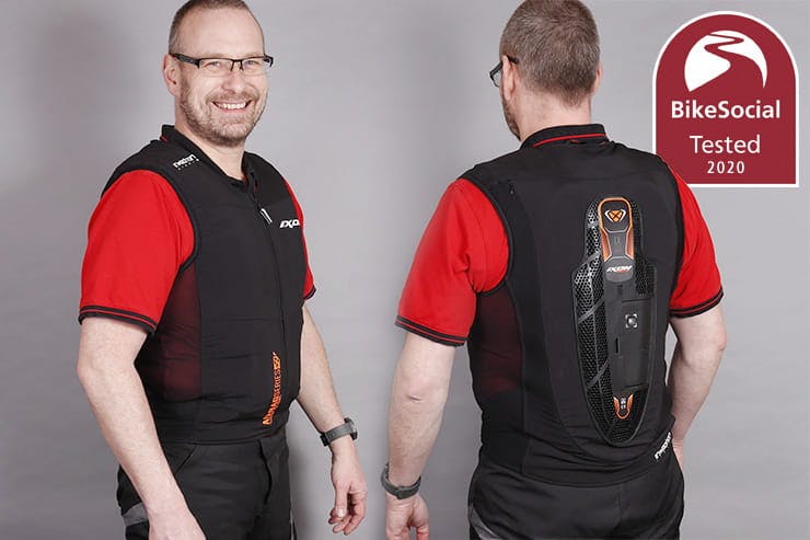 In motion airbag review Safety vest system tested