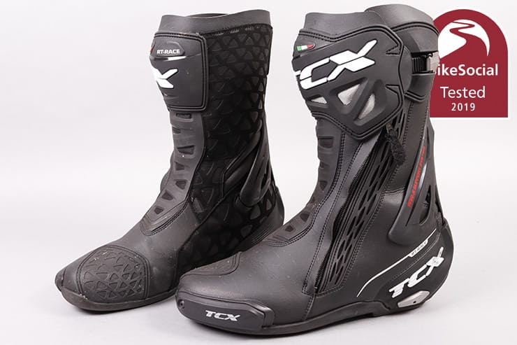 Full review of the TCX RT-Race – are these the best sport bike and track motorcycle boots?