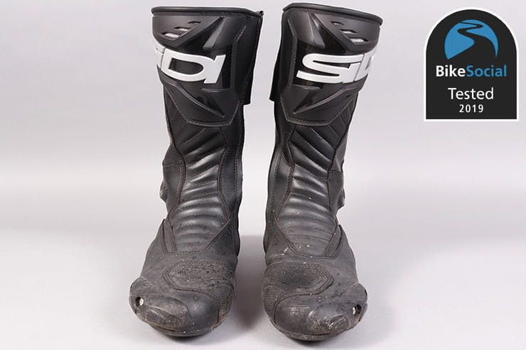Tested SIDI Performer Gore Tex waterproof motorcycle boots review