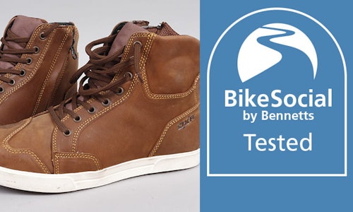 DXR Clayton review | Waterproof trainer-style motorcycle boots