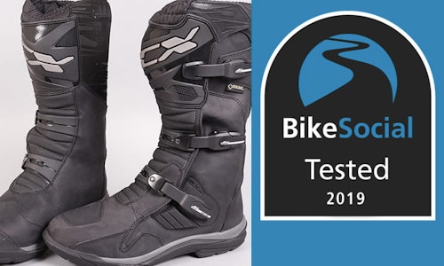 Tested: TCX Baja waterproof adventure motorcycle boots review