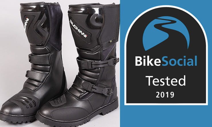Tested Duchinni Quest motorcycle boots review