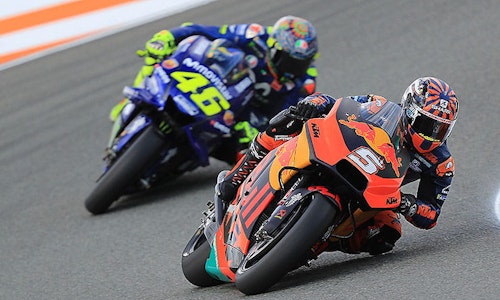 Why spend millions in MotoGP when you could sell road bikes instead?