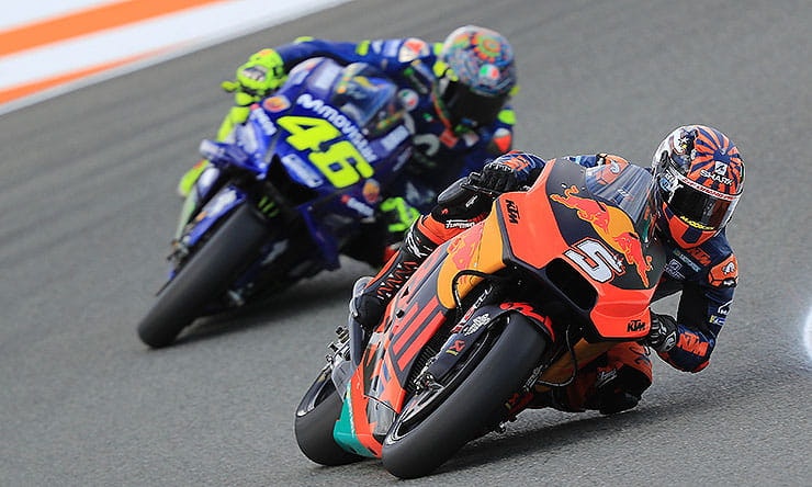 Why spend millions in MotoGP when you could sell road bikes instead?