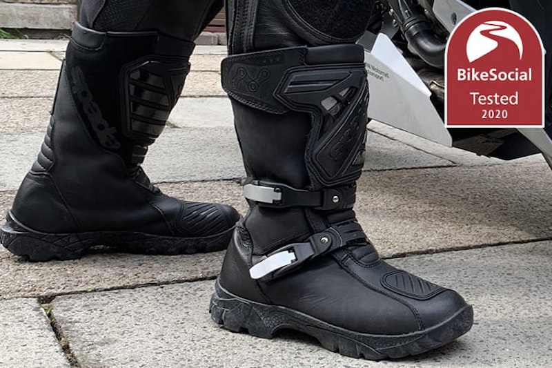 Full review of the Spada Raider CE-approved waterproof adventure-style motorcycle boots. At £149.99, are these a good, relatively budget choice?