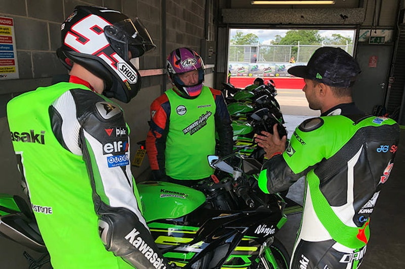 BSB champion, Leon Haslam, teaches for three track sessions while we ride the 2019 Kawasaki ZX-6R, as the manufacturer encourages others to try it.