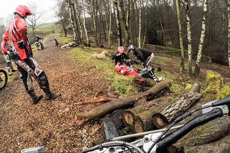 Trials training day with Trialsday.com