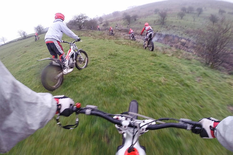 Trials training day with Trialsday.com