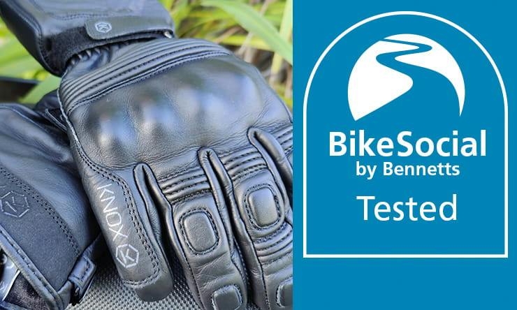 Knox Covert Gloves Mk3 review | Waterproof motorcycle gloves