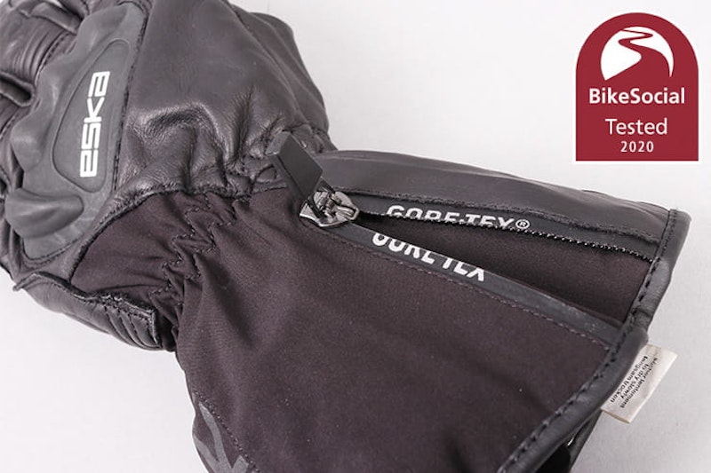 Full review of the Racer Pilot Goretex Eska waterproof gloves; are they the best gloves for motorcycle touring?